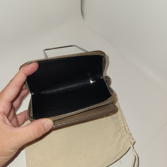 EUC Yves Saint Laurent (YSL) Compact Wallet Tan - Picture 7 of 7